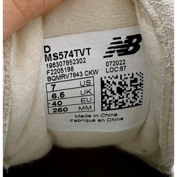 New Balance x Tokyo Design Studio 574 Sneakers MENS 7 WOMENS 8.5 Brown NWOB - Picture 12 of 12